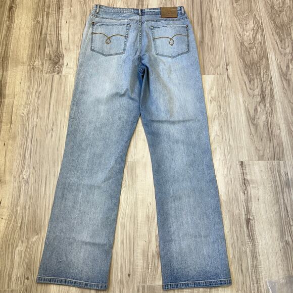 Jack Of Spades High Roller Stretch Jeans W36 L34 Straight Leg Light Wash Jean - Picture 2 of 13